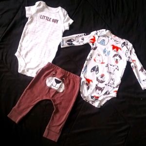 Carter's 3pc set brand new without tags never worn
